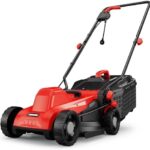EWORK 11A Lightweight Electric Push Mower with 30L Bag