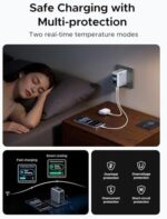 UGREEN Nexode Pro 160W GaN 5 Port Fast Charger with Smart Display - Image 7