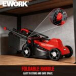 EWORK 11A Lightweight Electric Push Mower with 30L Bag - Image 7
