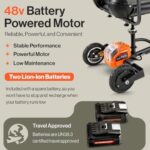 SuperHandy Passport 3-Wheel Foldable Mobility Scooter - Image 2