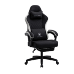 GTPlayer - Ergonomic Gaming Chair with Breathable Fabric - Black